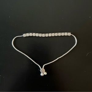 Effy SS Diamond bolo bracelet